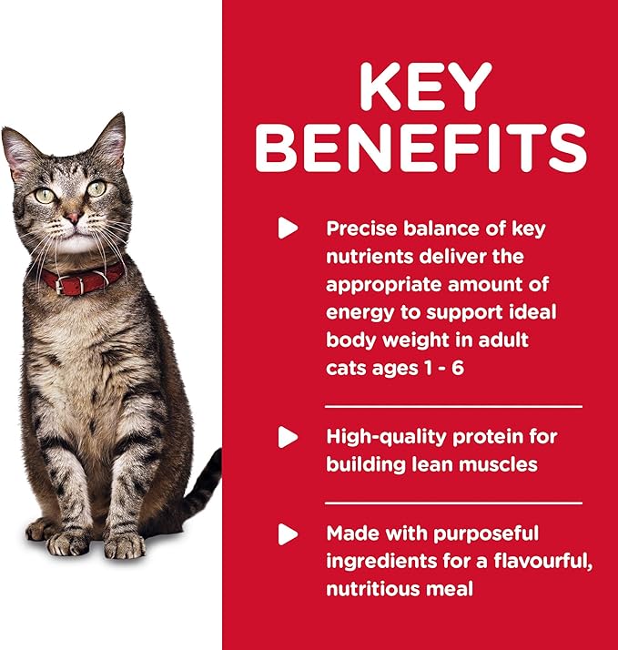 Hill's Science Diet Adult 1-6 Wet Cat Food, Tuna, 5.5 oz. Cans, 24-Pack