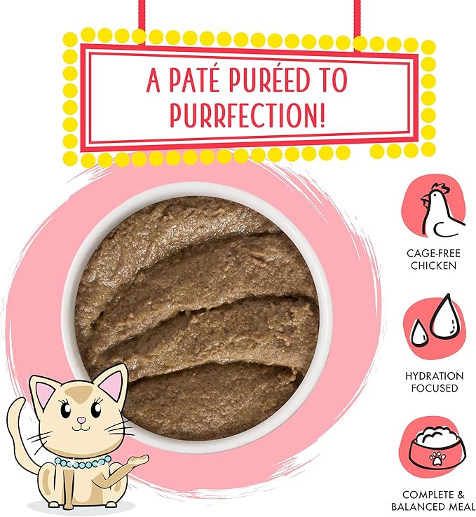 Weruva Wet Cat Food, Jolly Good Fares with Chicken and Salmon Pate, 3oz Can, Pack of 12