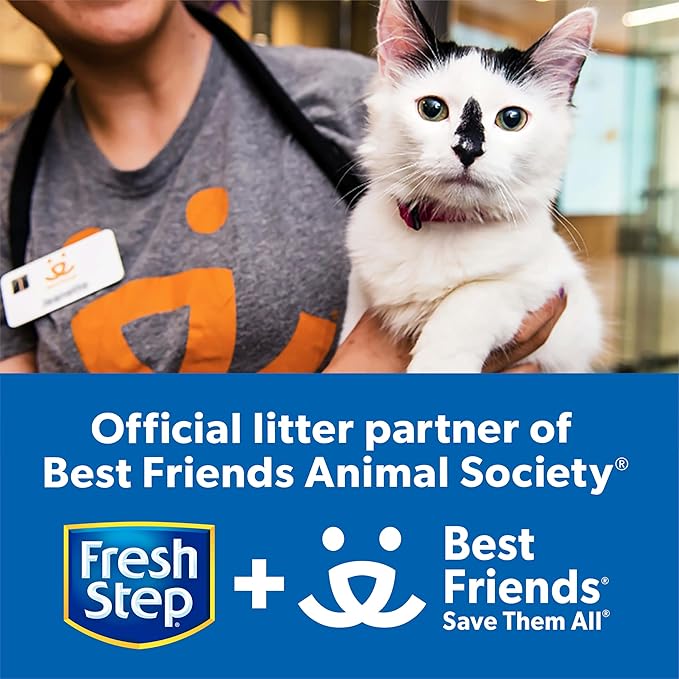 Fresh Step Simply Unscented Clumping Litter,Fresh Step Unscented Cat Litter with Activated Charcoal Technology,14 lb. Box,(Pack of 3)