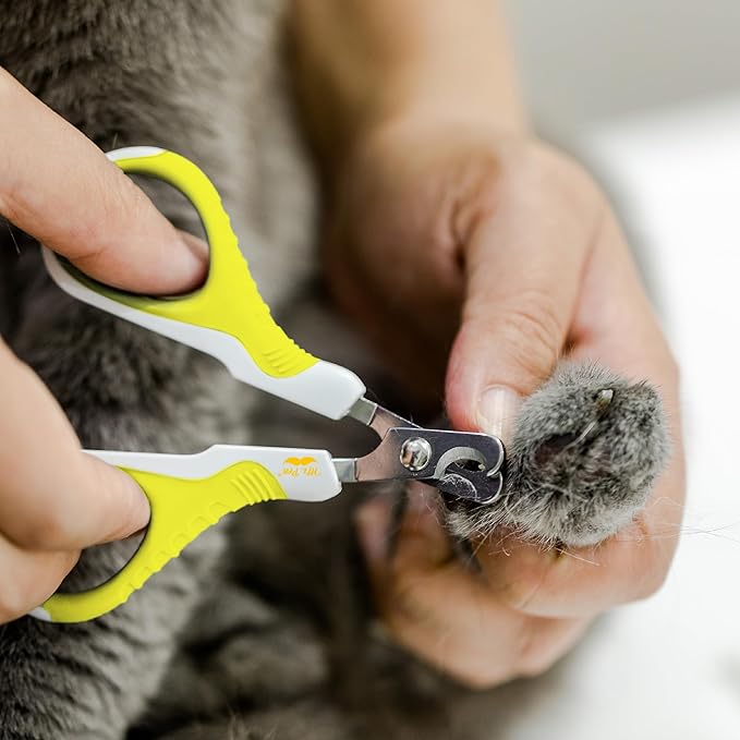 Mr. Pen- Cat Nail Clipper, Stainless Steel, Professional Sharp Cat Claw Trimmer for Small and Medium Cats, Pet Nail Clipper with Sturdy Non Slip Handle