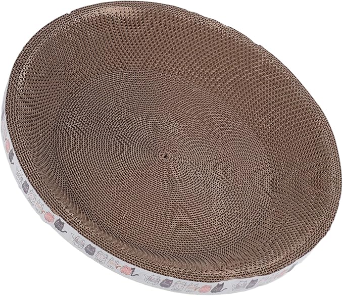 Naroote Cat Scratcher, Cat Couch Protector Cat Scratch Pad Scratch Corrugated Cardboard Cat Scratch Bed Lounge Cat Scratching Board for Indoor Cats Protecting Furniture Sofa
