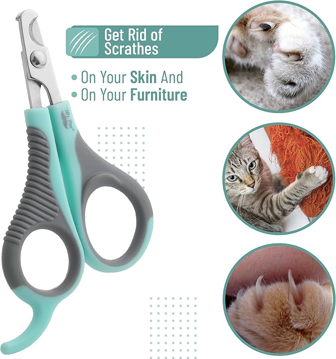 Mr. Pen- Cat Nail Clipper, Stainless Steel, Professional Sharp Cat Claw Trimmer for Small and Medium Cats, Pet Nail Clipper with Sturdy Non Slip Handle