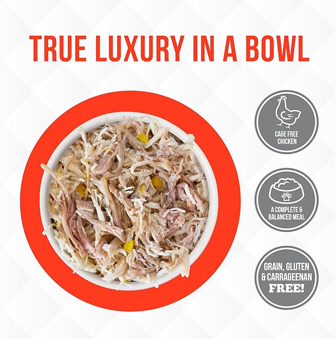 Weruva TruLuxe Cat Food, Peking Ducken with Chicken Breast & Duck Breast in Gravy, 6oz Can (Pack of 24)