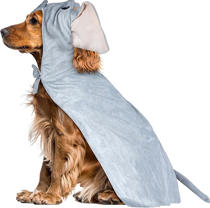 Rubies Elephant Pet Cape for Dogs or Cats, XL