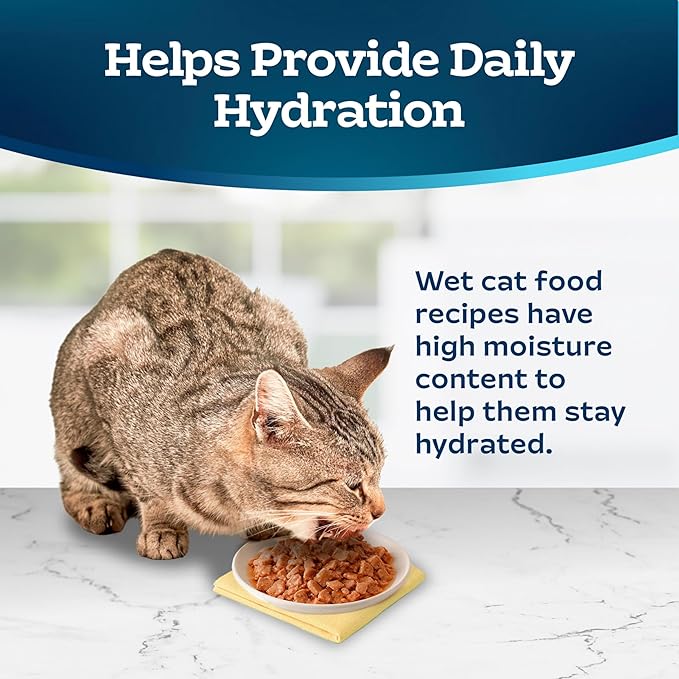 Blue Buffalo Tastefuls Flaked Wet Cat Food, Made with Natural Ingredients, Salmon, 3-oz Cans (24 Count)