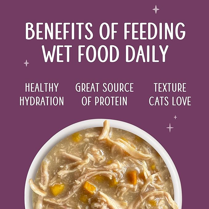Weruva Senior Cat Food, Timeless Tails Variety Pack, 5.5oz Can, Pack of 12