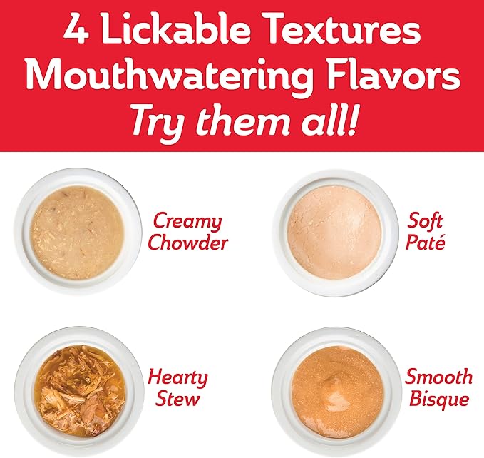 Delectables Stew Chicken & Tuna Lickable Cat Treat, 1.4 Ounce - 12 Count (Pack of 8)