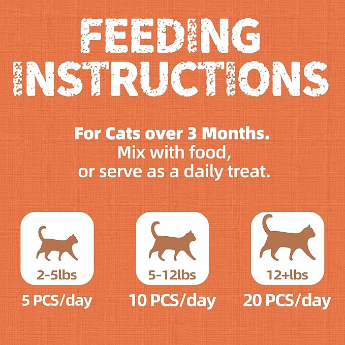 Just Try Dental Health Treats for Cats - Advanced Kelp Clean Teeth & Fresh Breath - Reduce Plaque & Tartar - Chicken Flavored Chews - 16 OZ