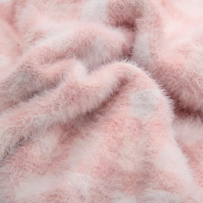 Dog Sweater, Sweaters for Small Dogs, Warm Soft Pet Clothes for Puppy, Medium Large Cat, Dogs Girl or Boy, Dog Shirt for Winter Christmas (Pink, Small)