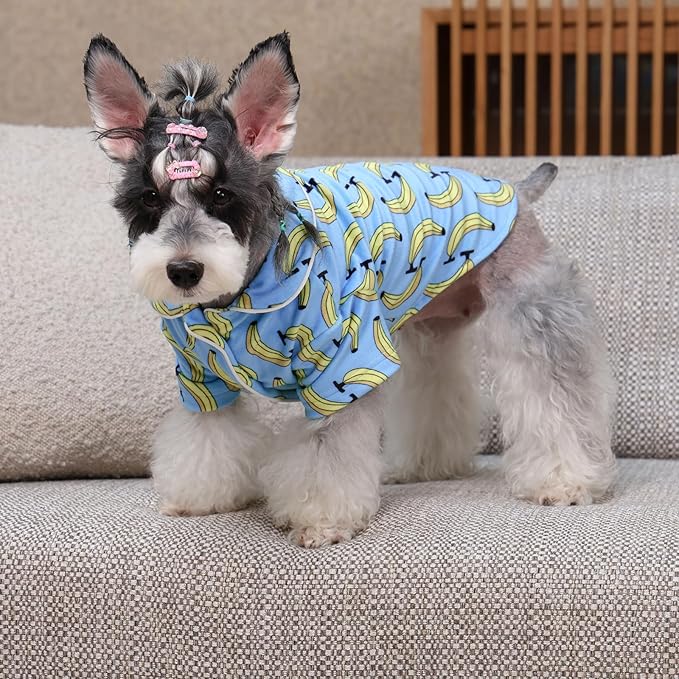 CuteBone Two-Leg Velvet Pet Pajamas Girl Dog Clothes - Soft, Cozy, and Stretchy Boy Pjs for Small, Medium Dogs and Cats Winter Sleepwear Apparel LTP03XL