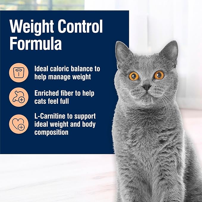 Blue Buffalo True Solutions Weight Control Natural Dry Cat Food for Adult Cats, Chicken, 3.5-lb. Bag