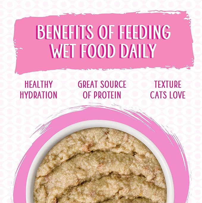 Weruva Wet Cat Food, Meal of Fortune Chicken with Chicken Liver Pate, 5.5oz Slide N Serve Pouch, Pack of 12