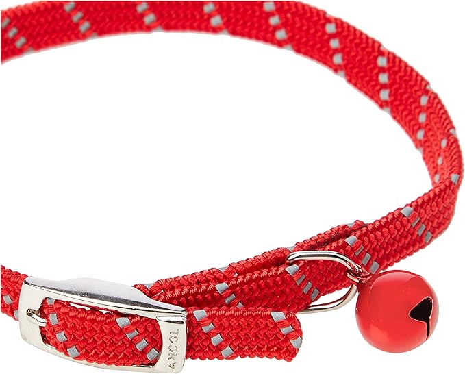 Ancol Softweave Cat Collar - Red