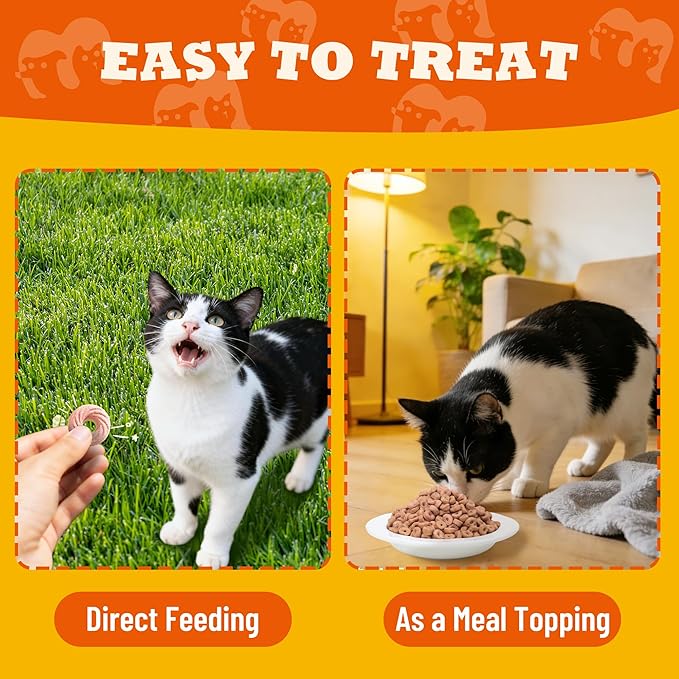 8 oz Cranberry Treats UT Support Catnip Flavor Healthy Cat Snacks Training Biscuits Cat Treats