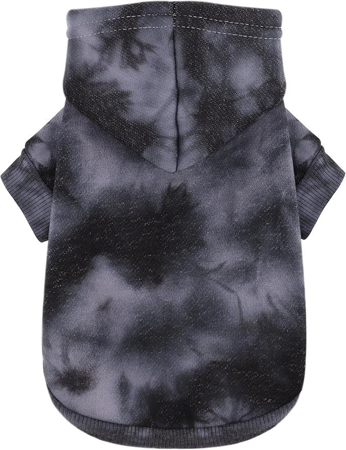 Vibrant Dog Hoodie with Convenient Leash Hole – Stylish and Cozy Sweatshirt for Small, Medium, and Large Dogs, Perfect for Walks, Casual Outings, and Everyday Comfort.Purple XS
