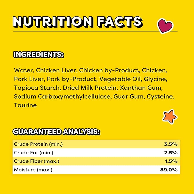 Temptations Creamy Puree Squeezable Lickable Cat Treats, Wet Cat Treats with Chicken, 0.42 oz. Tubes, 4 Count