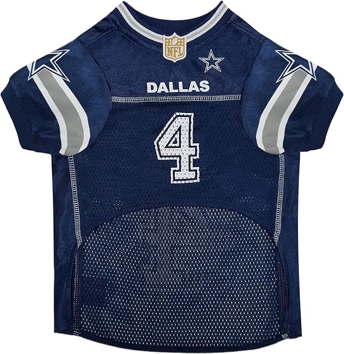 Dak Prescott Dallas Cowboys Mesh Pet Jersey