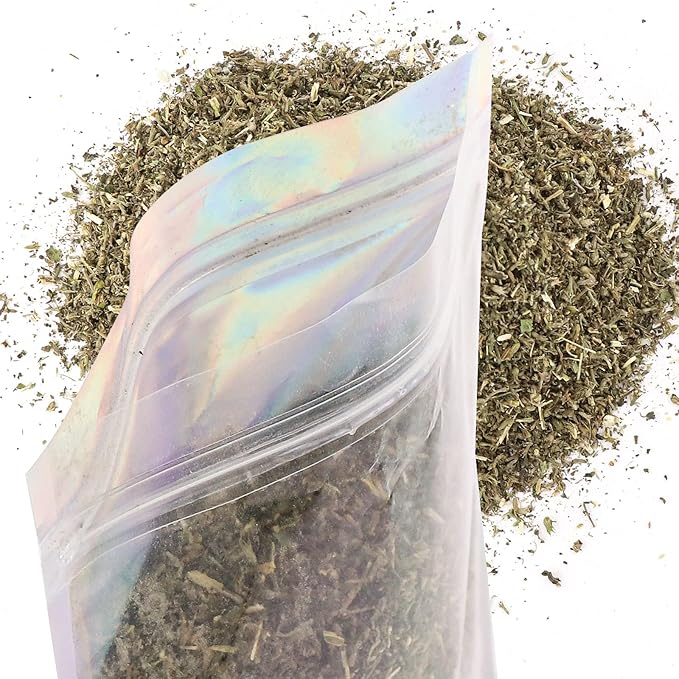 Dried Catnip, Natural Catmint, Used as a Snack or Filling Cat Toy, Delicately Dried and Sealed and Packaged for Easy Preservation (50g)