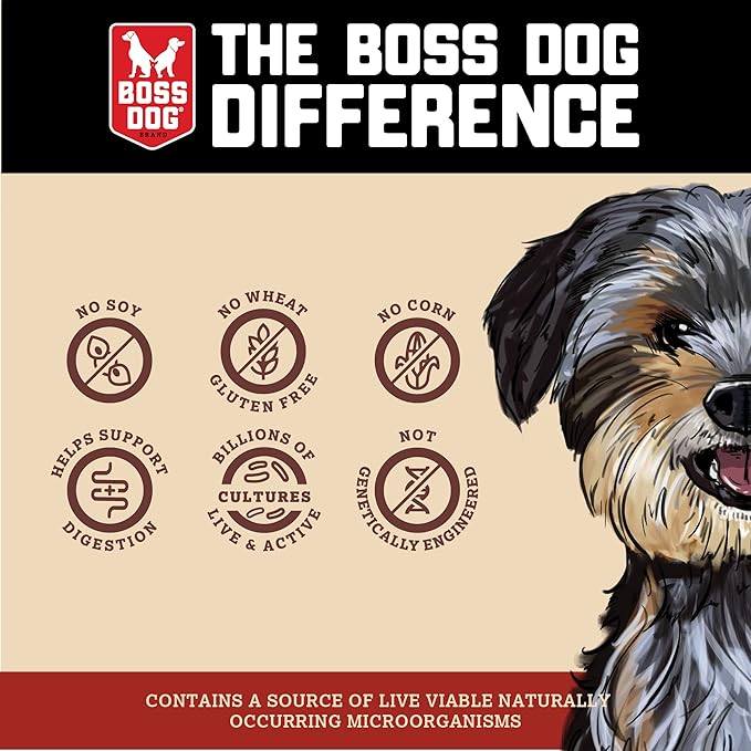 Boss Dog Boss Proballs Meatball Treats for Dogs & Cat, Pork Recipe, 3 oz Bag (Bag of 2)
