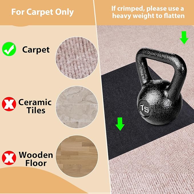 Carpet Protector for Pets Cat Carpet Protector for Doorway, Anti Scratch Under Door Cat Scratch Protector Mat, Felt Surface Easy to Cut Plastic Stopper (Grey, 3.6FT-Felt 1 Pack)