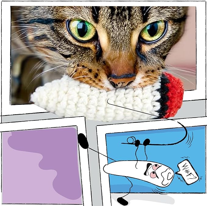 LIT LABS Kittie Doobs - Catnip Joints for Cats - Safe, Durable, and Hilarious Cat Toys