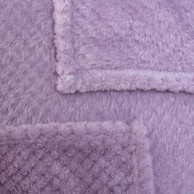 Iris Warm Soft Fuzzy Dog, Cat, Pet Blanket - Plush Fleece Throws for Bed, Couch, Sofa, Travel (S/24" x 32")