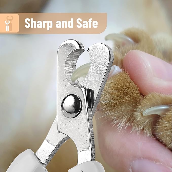 Mr. Pen- Cat Nail Clipper, Stainless Steel, Professional Sharp Cat Claw Trimmer for Small and Medium Cats, Pet Nail Clipper with Sturdy Non Slip Handle