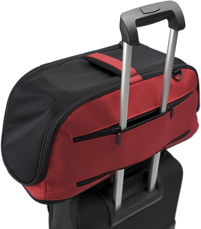 Sleepypod Air in-Cabin Pet Carrier, Strawberry Red