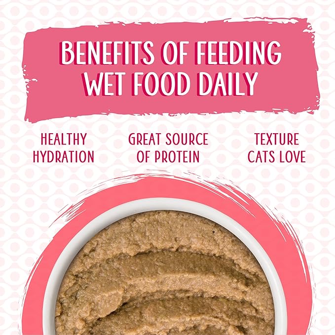 Weruva Wet Cat Food, Name Dat Tuna with Tuna Pate, 5.5oz Slide N Serve Pouch, Pack of 12