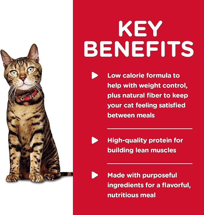 Hill's Science Diet Adult 1-6 Light Wet Cat Food, Liver & Chicken, 5.5 oz. Cans, 24-Pack