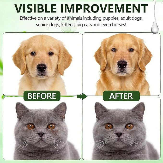 200 pcs Soft Pet Eye Wipes with Aloe Vera Extract, pH-Balanced Gentle Cleansing Wipes for Dogs & Cats, Multi-Use for Eyes,Paws,Ears,Chin Grooming, Suitable for Sensitive Skin