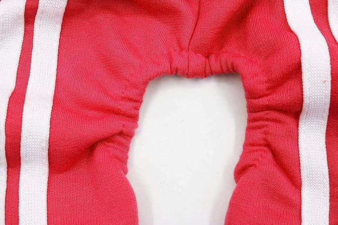 MeowWow Small Puppy Dog Hoodie Sweater 4 Legs Dogs Jumpsuit Fleece Sweatshirt Pet Outfit Girl Dog Winter Clothes Cotton Hoodies for Small Medium Dogs Cats Apparel