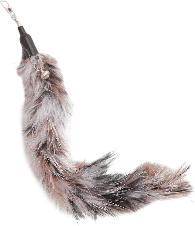 Cat Toys Feather Refill 6 Pack - Add Life to Your Cat's Favorite Toy with This Interchangeable Feather Refill Multipack (As Photographed).