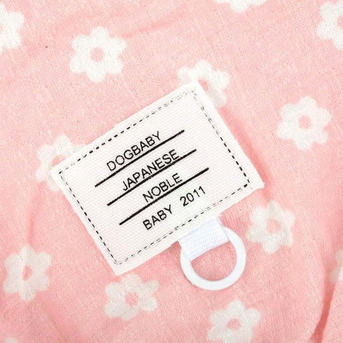 Floral Dog Pajamas Cat Pjs Sleepwear Breathable Soft Cotton Elastic Band Cat Apparel Pet Costume Rompers for Small Puppy Girls Shirts Doggies Jumpsuit Easy on Spring Summer Clothes Pink XXL