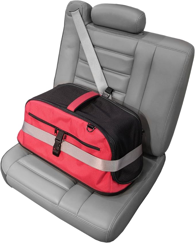 Sleepypod Air in-Cabin Pet Carrier, Strawberry Red