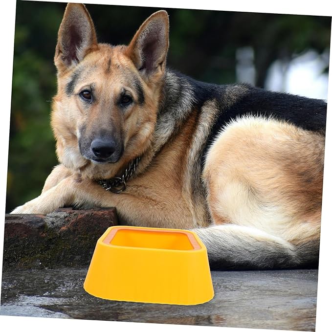 BESPORTBLE Pet Water Bowl with Floating Mechanism Durable Design for Cats and Small Dogs No-Spill Water Feeder Keeps Pets Mouth Dry and Area Clean
