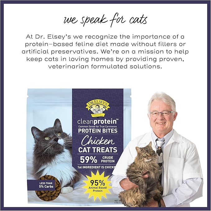 Dr. Elsey's cleanprotein Protein Bites Chicken 6 oz.