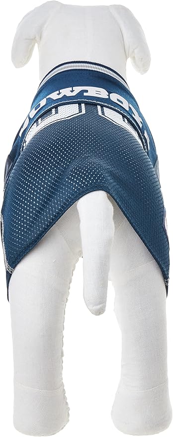 Pets First NFL Dallas Cowboys Dog Jersey, Size Large, Football Shirt Costume for Pet, Dog Sports T-Shirt, NFL Team Clothing for Cats, Licensed Pet Apparel Available in 7 Sizes and 32 Teams