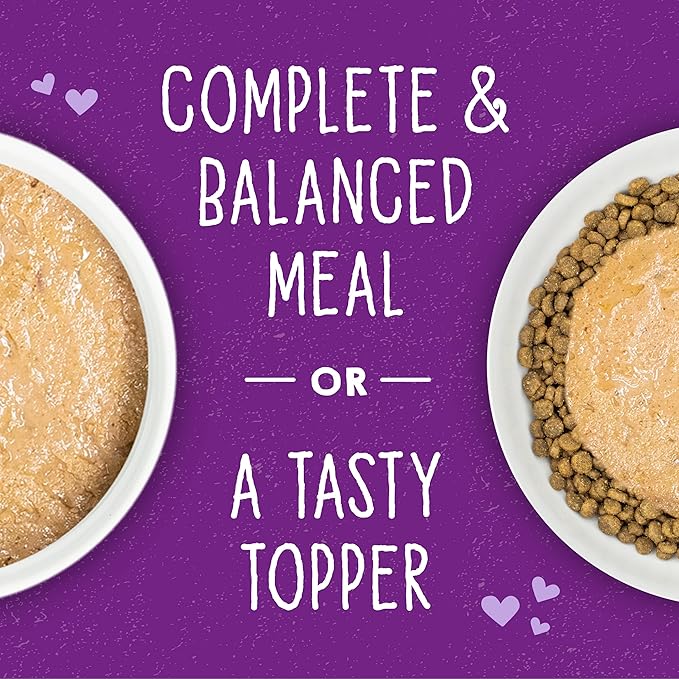 Stella & Chewy's Carnivore Cravings Purrfect Paté - Premium Grain-Free Wet Cat Food - Tuna & Pumpkin Recipe - High Protein with Bone Broth - Perfect for Picky Eaters - 5.2oz Cans (24 Pack)