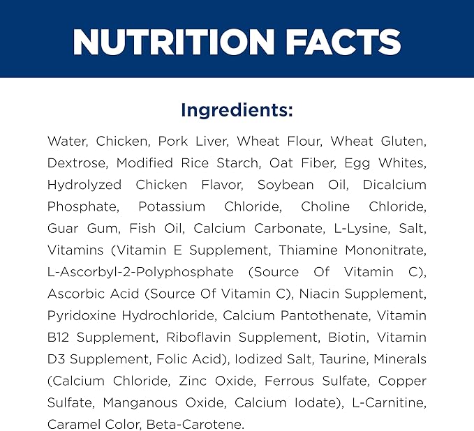 Hill's Science Diet Adult 7+ Wet Cat Food, Chicken Minced, 2.9 oz. Cans, 24-Pack