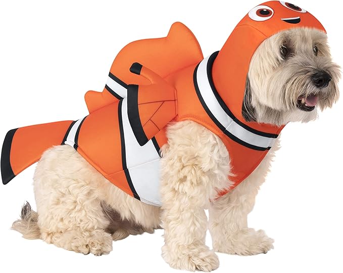Rubie's Unisex Disney Finding Nemo Pet Costume, As Shown, Small US (Pack of 2)