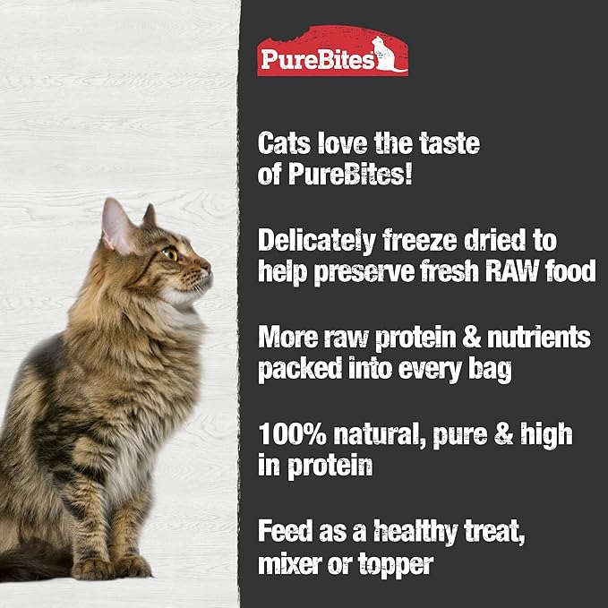 PureBites Freeze-Dried Cat Treats with Chicken Breast 1.09 oz