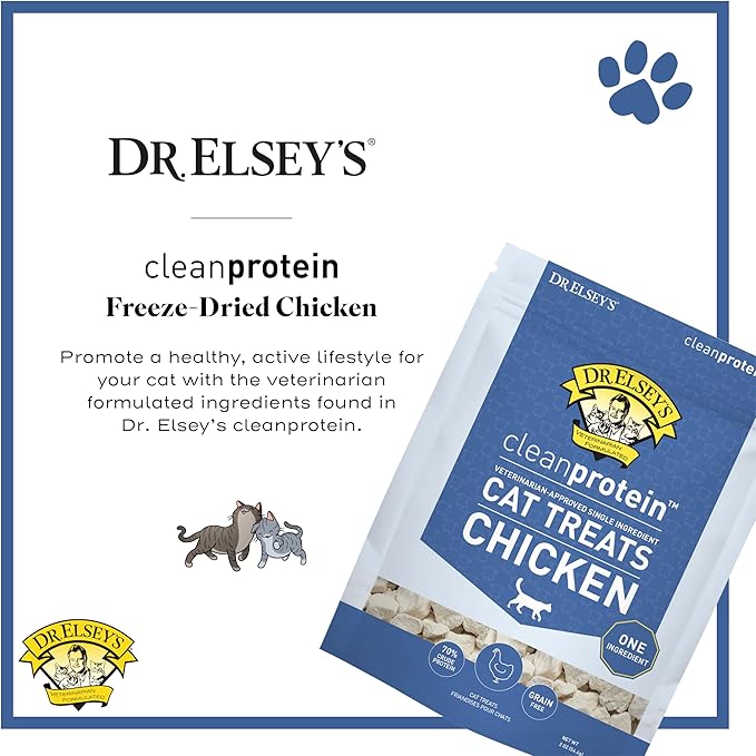 Dr. Elsey's® Freeze-Dried Chicken Cat Treats 2 oz. (Pack of 2)