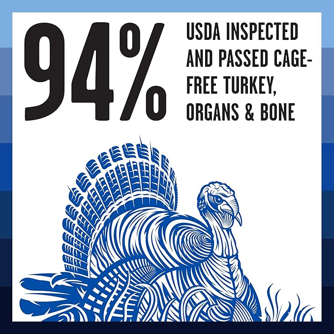 BIXBI Rawbble Freeze Dried Cat Food, Turkey Recipe, 3.5 oz - 94% Meat and Organs, No Fillers - Pantry-Friendly Raw Cat Food for Meal, Treat or Food Topper - USA Made in Small Batches