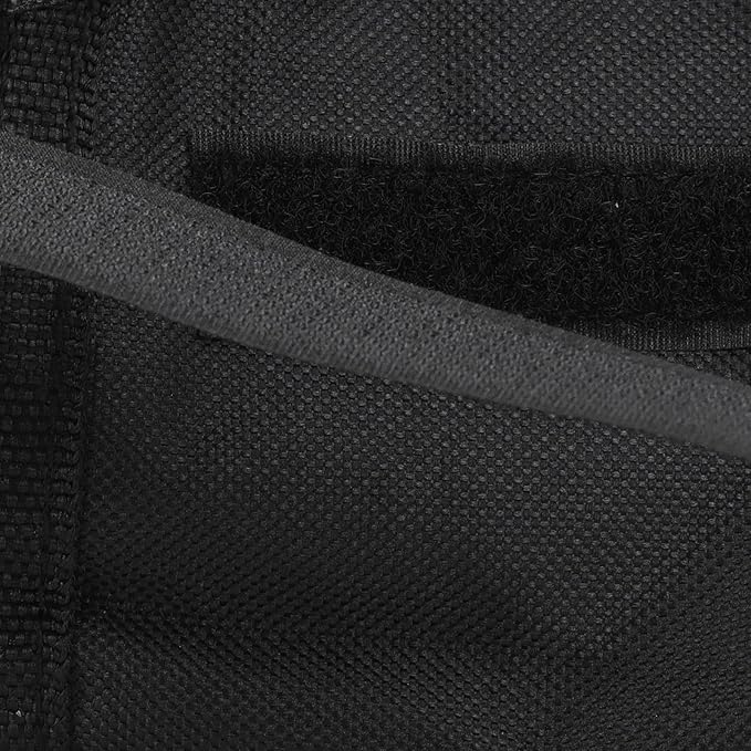 Cat Grooming Bag, Comfortable and Cat Bathing Bag with Easy Access for Nail Trimming and Cleaning, Sturdy Oxford Cloth Cat Restraint Bag (Black) with Multifunctional Use