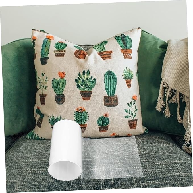 3rolls Cat Training Tape for Furniture -Scratch PVC Strips for Sofa Chairs Beds to Deter Cat Scratching and Design