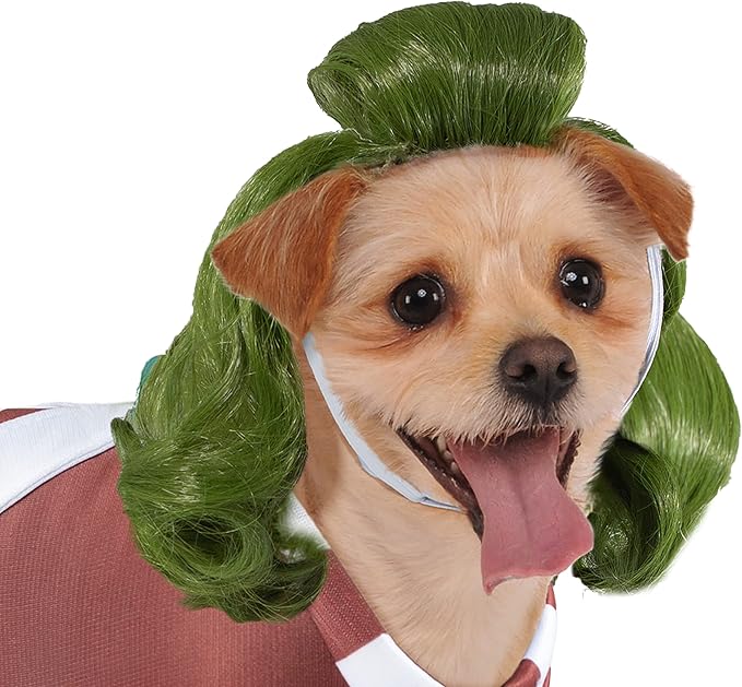 Rubies Willy Wonka and the Chocolate Factory: Oompa Loompa Pet Costume for For Dogs or Cats, Medium