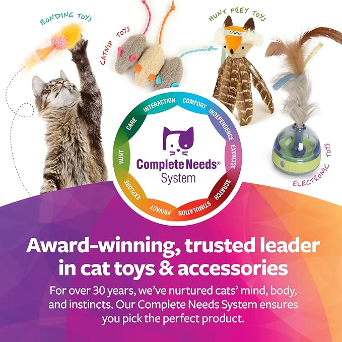 SmartyKat Scratch Ladder Angled Cat Scratcher with Catnip Infusion Technology, Versatile for Floor or Wall Use