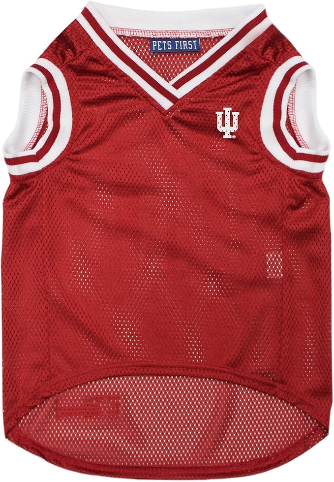 NCAA Basketball Pet Jersey INDIANA HOOSIERS Dog Jersey, Medium