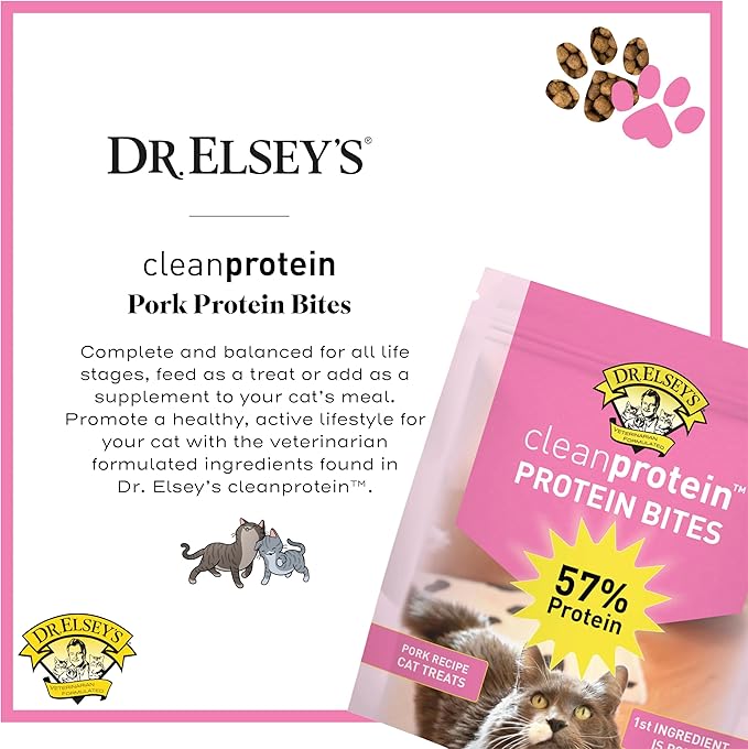 Dr. Elsey's cleanprotein Protein Bites Pork 12 oz. (Pack of 2)
